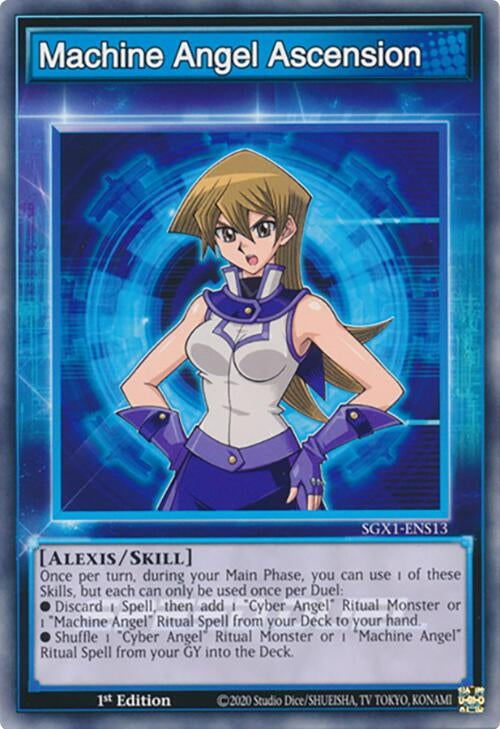 Image for Machine Angel Ascension (SGX1-ENS13) - YuGiOh