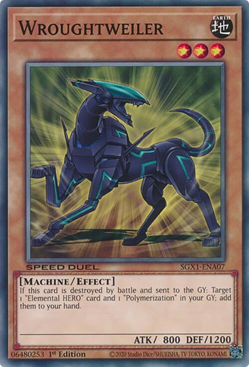 Image for Wroughtweiler (SGX1-ENA07) - YuGiOh
