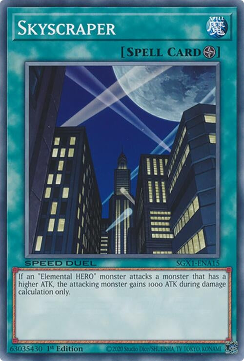 Image for Skyscraper (SGX1-ENA15) - YuGiOh