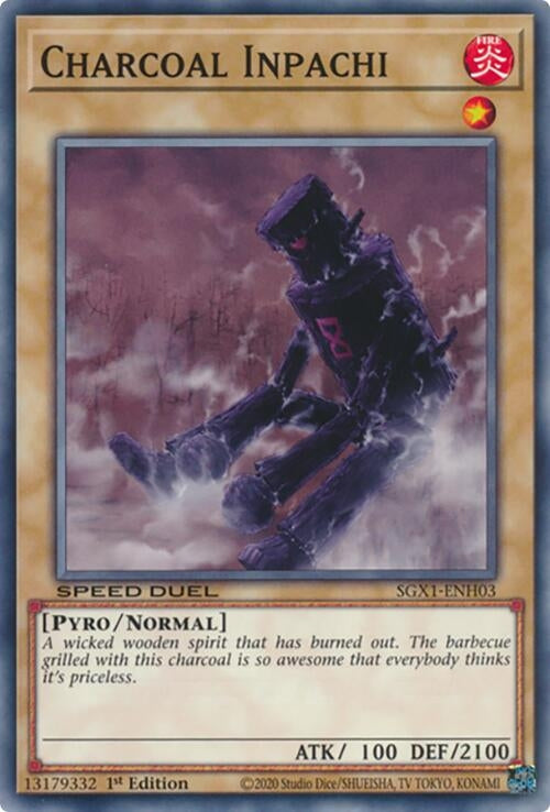 Image for Charcoal Inpachi (SGX1-ENH03) - YuGiOh