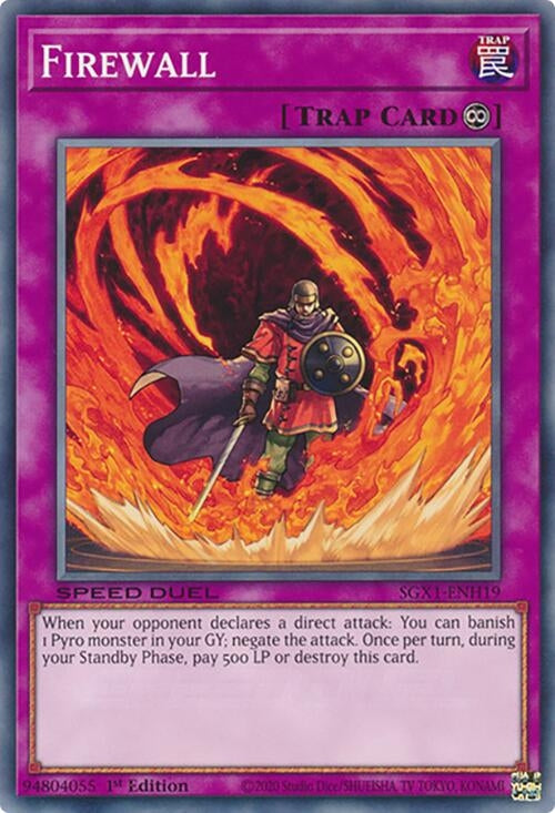Image for Firewall (SGX1-ENH19) - YuGiOh