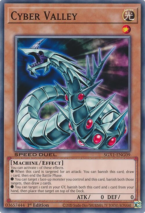 Image for Cyber Valley (SGX1-ENG09) - YuGiOh