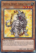 Image for Crystal Beast Topaz Tiger (SGX1-ENF06) - YuGiOh