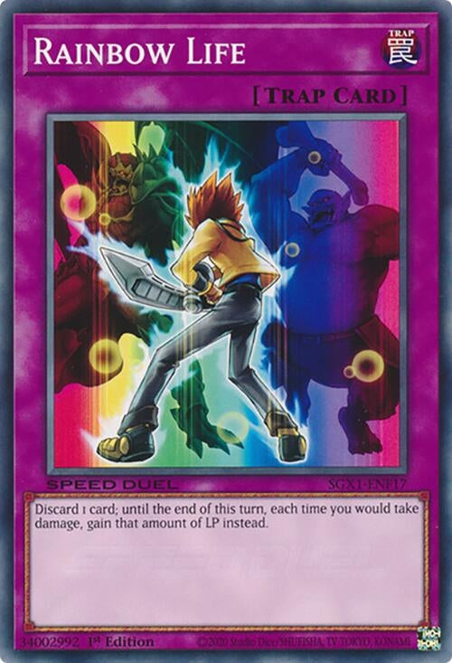 Image for Rainbow Life (SGX1-ENF17) - YuGiOh