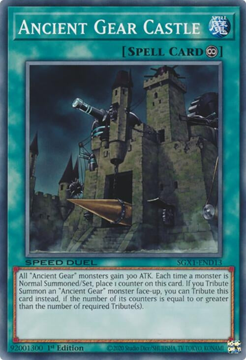Image for Ancient Gear Castle (SGX1-END13) - YuGiOh