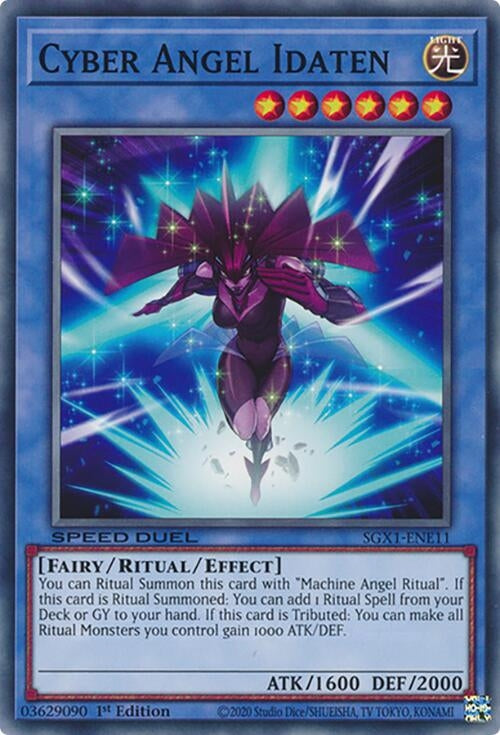Image for Cyber Angel Idaten (SGX1-ENE11) - YuGiOh