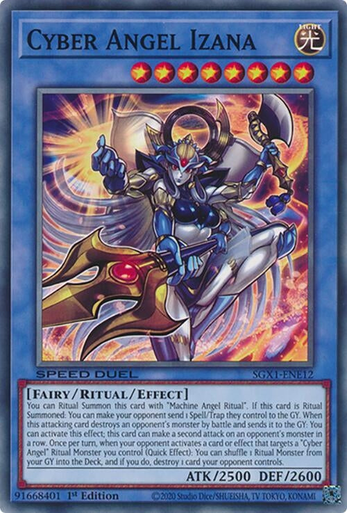 Image for Cyber Angel Izana (SGX1-ENE12) - YuGiOh