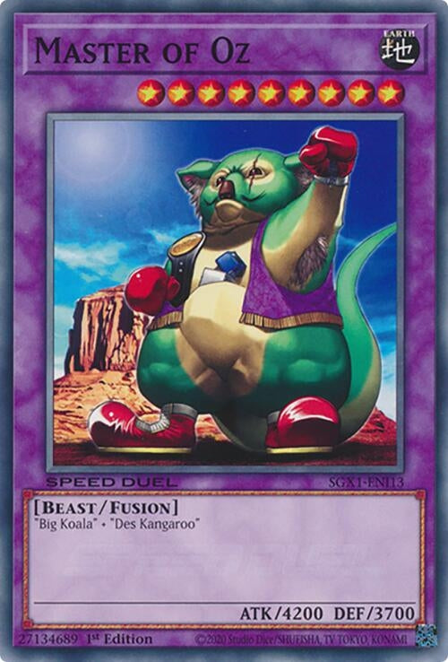 Image for Master of Oz (SGX1-ENI13) - YuGiOh