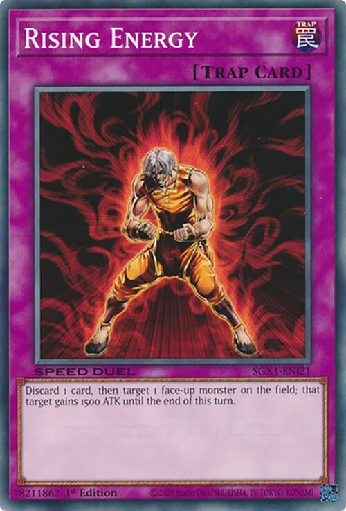 Image for Rising Energy (SGX1-ENI21) - YuGiOh