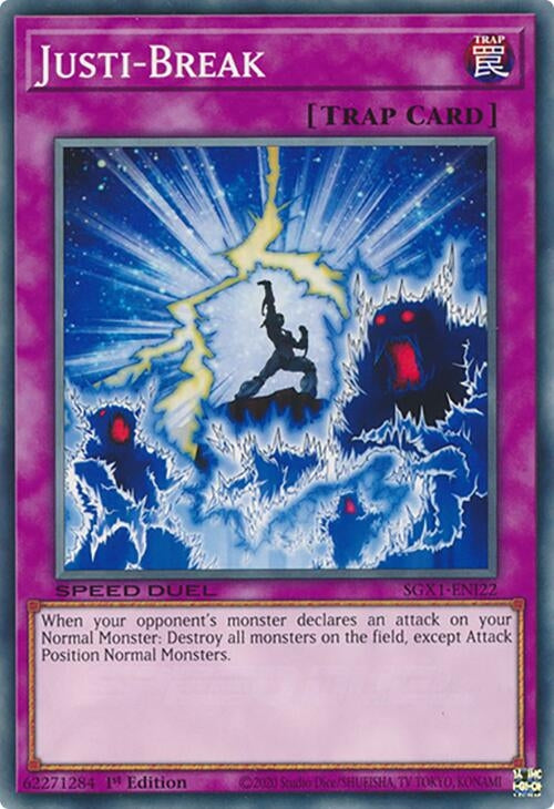 Image for Justi-Break (SGX1-ENI22) - YuGiOh