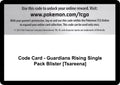 Image for Code Card - Guardians Rising Single Pack Blister [Tsareena] (SM02) - Pokemon