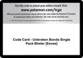 Image for Code Card - Unbroken Bonds Single Pack Blister [Eevee] (SM10) - Pokemon