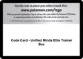 Image for Code Card - Unified Minds Elite Trainer Box (SM11) - Pokemon