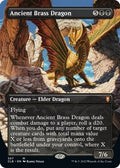 Image for Ancient Brass Dragon (Borderless) (367) (Commander Legends: Battle for Baldur's Gate) - Magic: The Gathering