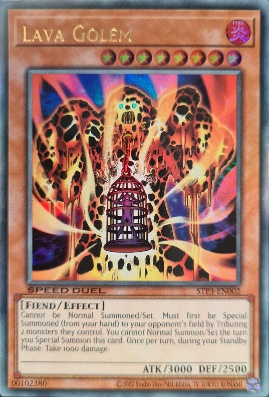 Image for Lava Golem (STP3-EN002) (STP3) - YuGiOh