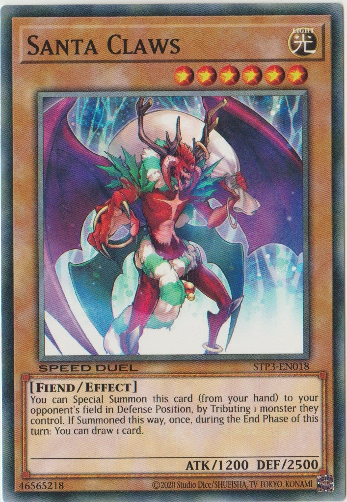 Image for Santa Claws (STP3-EN018) (STP3) - YuGiOh