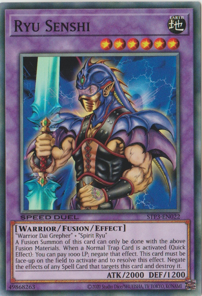 Image for Ryu Senshi (STP3-EN022) (STP3) - YuGiOh
