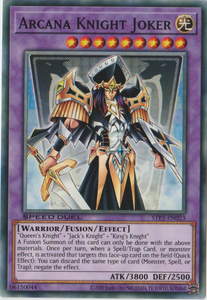 Image for Arcana Knight Joker (STP3-EN023) (STP3) - YuGiOh