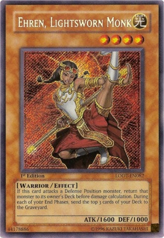 Image for Ehren, Lightsworn Monk (LODT-EN082) (LODT) - YuGiOh