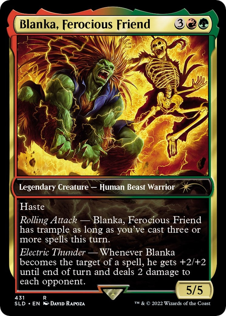 Image for Blanka, Ferocious Friend (431) (Secret Lair Drop Series) - Magic: The Gathering