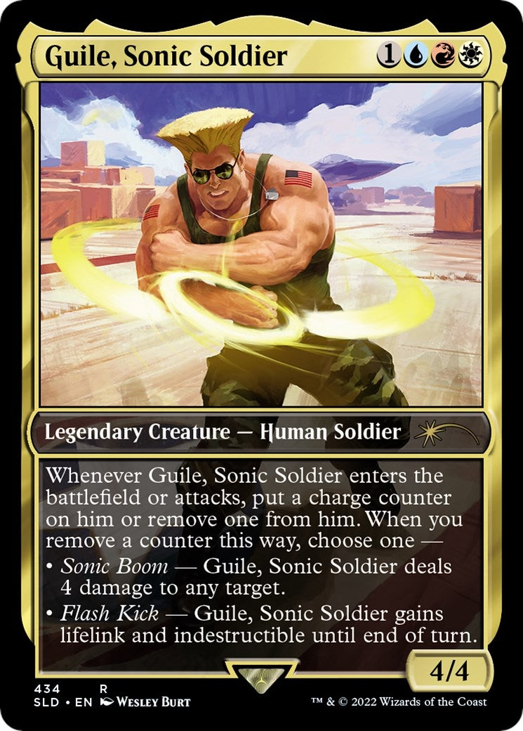 Image for Guile, Sonic Soldier (434) (Secret Lair Drop Series) - Magic: The Gathering