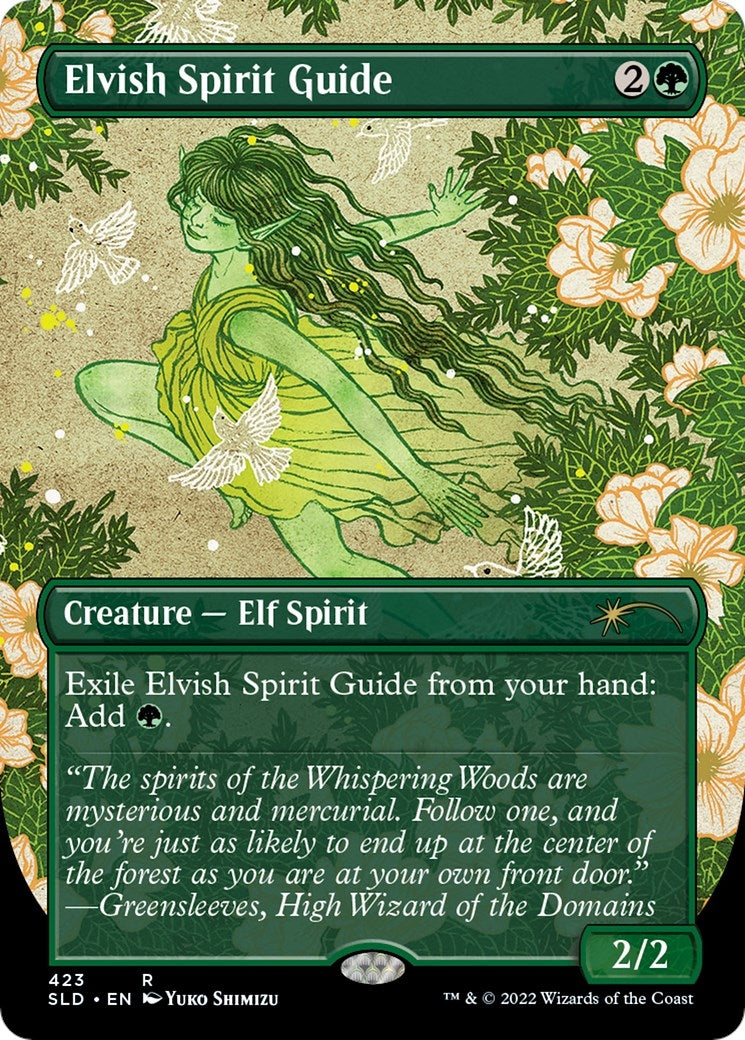 Image for Elvish Spirit Guide (Borderless) (423) (Secret Lair Drop Series) - Magic: The Gathering