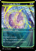 Image for Freed from the Real (Neon Yellow) (425) (Secret Lair Drop Series) - Magic: The Gathering