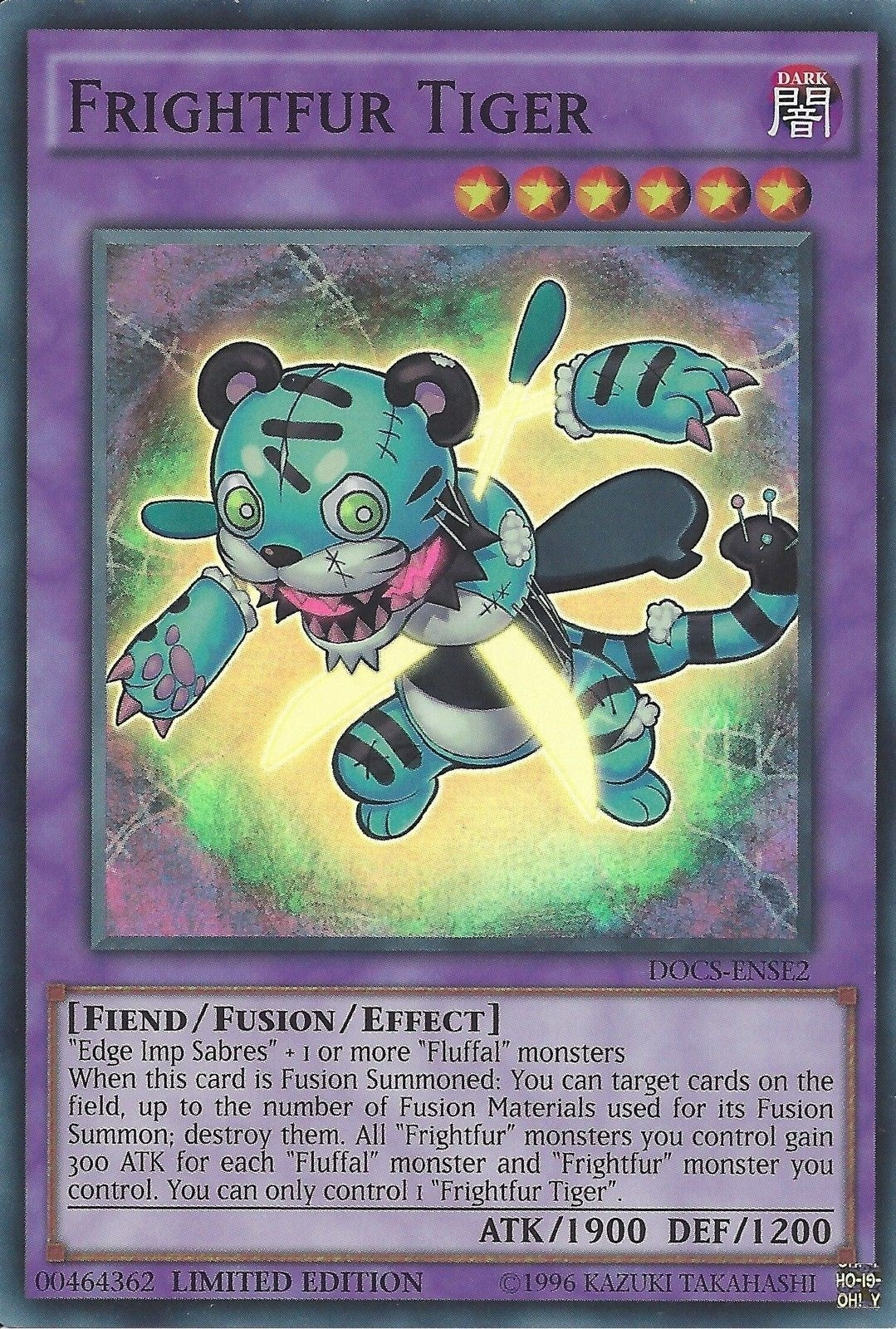 Image for Frightfur Tiger (DOCS-ENSE2) (DOCS) - YuGiOh