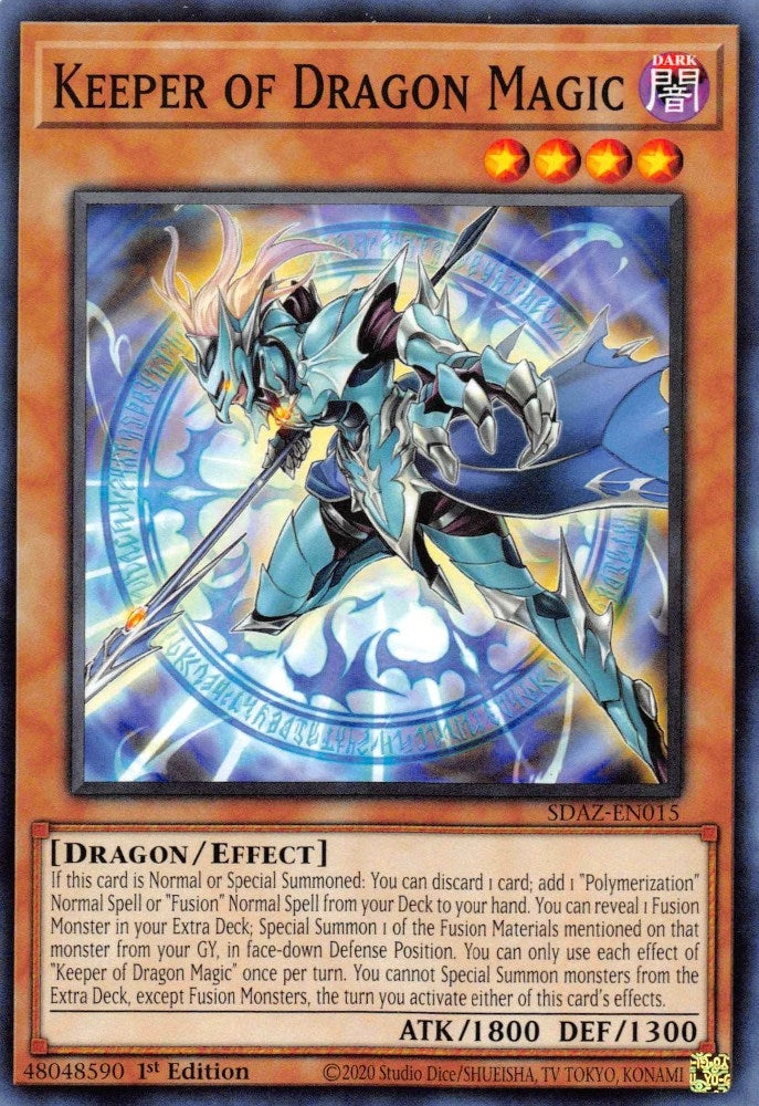 Image for Keeper of Dragon Magic (SDAZ-EN015) (SDAZ) - YuGiOh