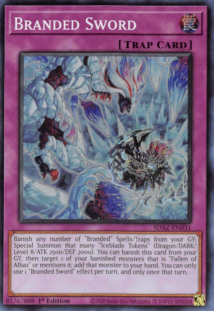 Image for Branded Sword (SDAZ-EN031) (SDAZ) - YuGiOh