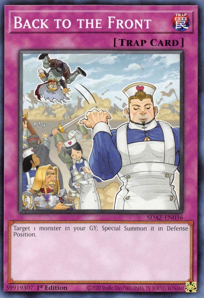 Image for Back to the Front (SDAZ-EN036) (SDAZ) - YuGiOh