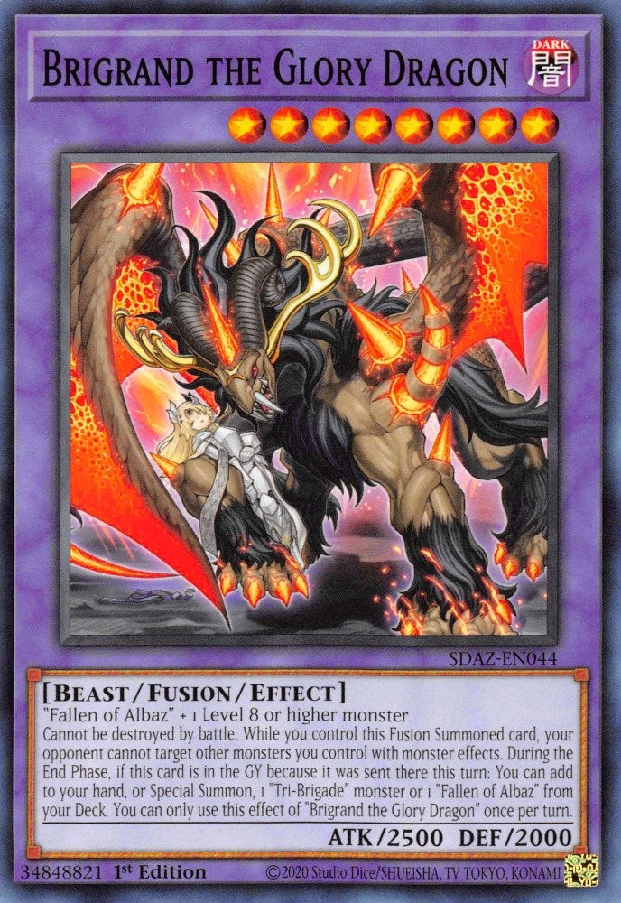 Image for Brigrand the Glory Dragon (SDAZ-EN044) (SDAZ) - YuGiOh