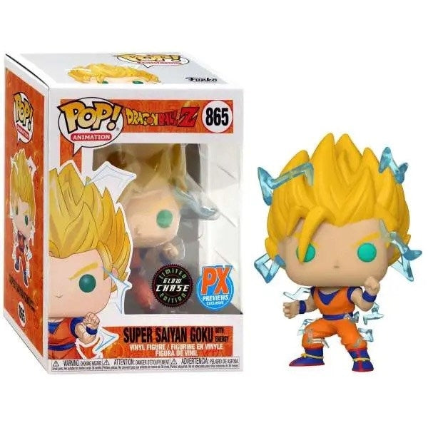 Image for Dragon Ball Z: Super Saiyan Goku (with Glow-in-the-Dark Chase) (PX Previews Exclusive) - Funko