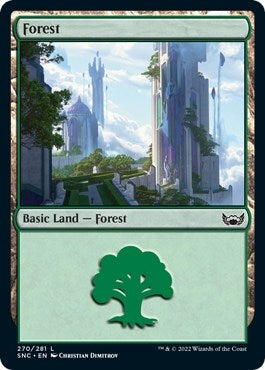 Image for Forest (270) (270) (Streets of New Capenna) - Magic: The Gathering