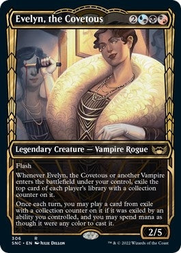 Image for Evelyn, the Covetous (Showcase) (306) (Streets of New Capenna) - Magic: The Gathering