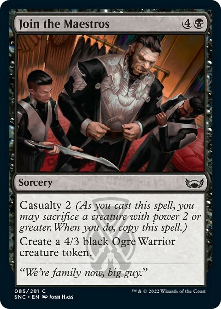 Image for Join the Maestros (85) (Streets of New Capenna) - Magic: The Gathering