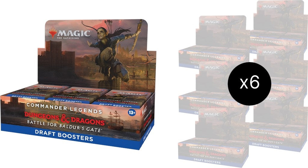 Image for Commander Legends: Battle for Baldur's Gate - Draft Booster Box Case - Magic: The Gathering