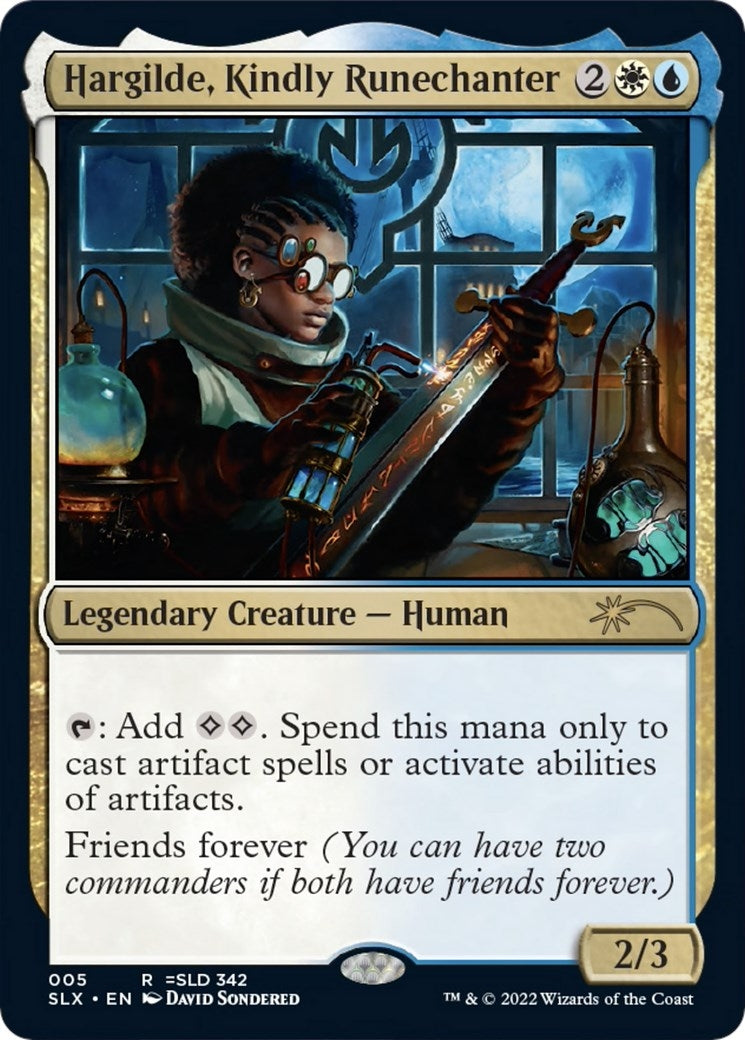 Image for Hargilde, Kindly Runechanter (5) (SLX Cards) - Magic: The Gathering