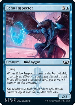 Image for Echo Inspector (40) (Streets of New Capenna) - Magic: The Gathering