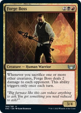Image for Forge Boss (189) (Streets of New Capenna) - Magic: The Gathering