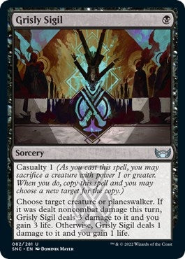 Image for Grisly Sigil (82) (Streets of New Capenna) - Magic: The Gathering