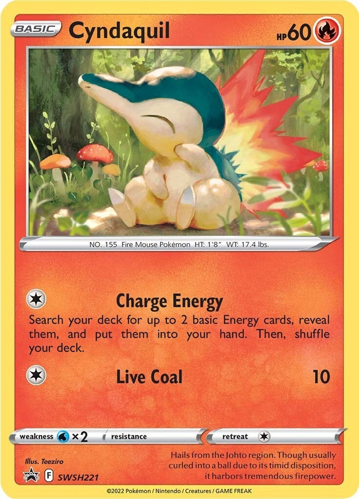 Image for Cyndaquil - SWSH221 (SWSH221) (SWSD) - Pokemon