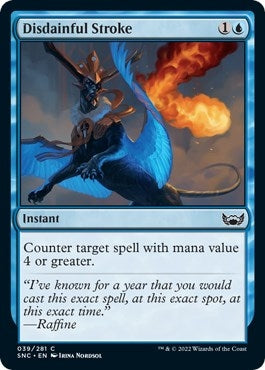 Image for Disdainful Stroke (39) (Streets of New Capenna) - Magic: The Gathering