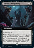 Image for Cemetery Tampering (Extended Art) (418) (Streets of New Capenna) - Magic: The Gathering