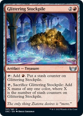 Image for Glittering Stockpile (107) (Streets of New Capenna) - Magic: The Gathering