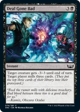 Image for Deal Gone Bad (74) (Streets of New Capenna) - Magic: The Gathering