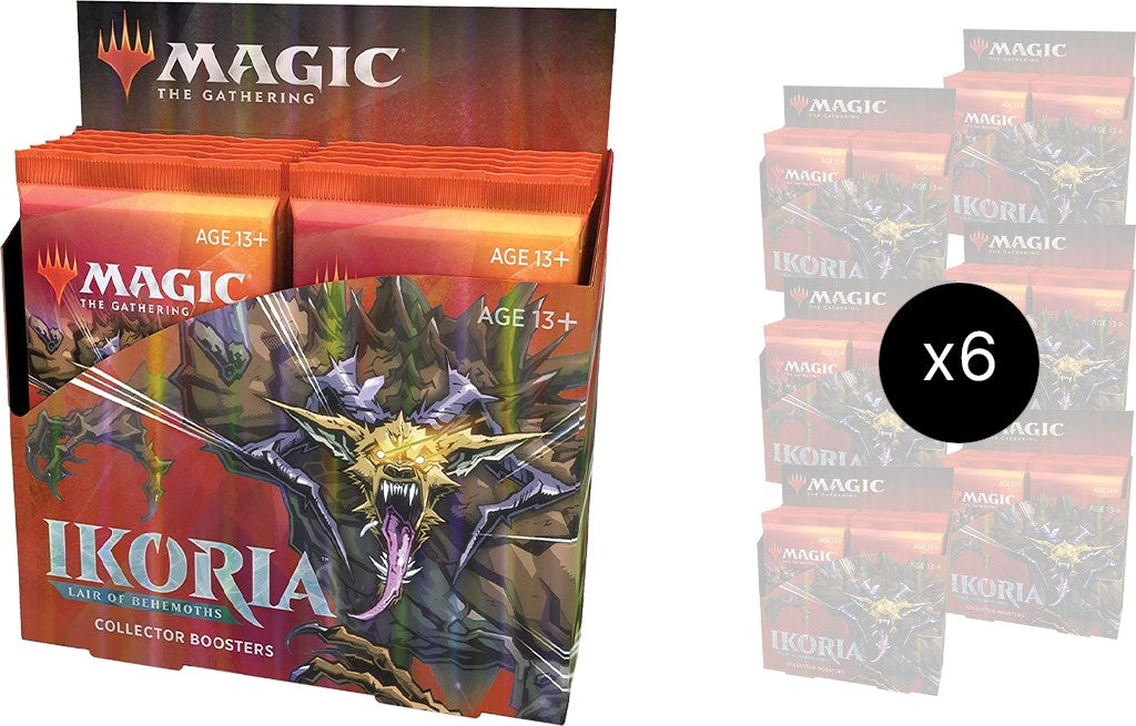 Image for Ikoria: Lair of Behemoths - Collector Booster Case - Magic: The Gathering