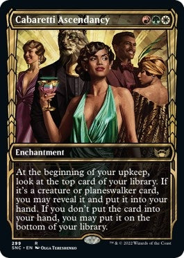 Image for Cabaretti Ascendancy (Showcase) (299) (Streets of New Capenna) - Magic: The Gathering