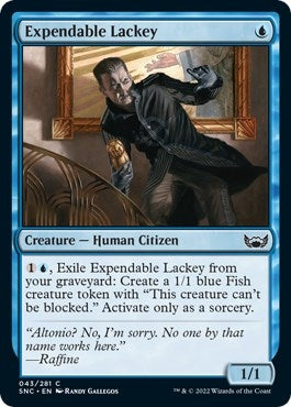 Image for Expendable Lackey (43) (Streets of New Capenna) - Magic: The Gathering