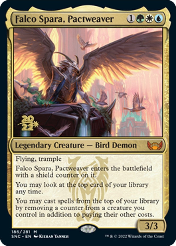 Image for Falco Spara, Pactweaver (186) (Prerelease Cards) - Magic: The Gathering